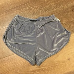 Brandy Velvet Shorts